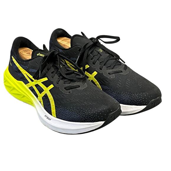 Asics DynaBlast 3 Black Lime Zest Running Athletic Sneaker Shoe Men 11 - Picture 1 of 10